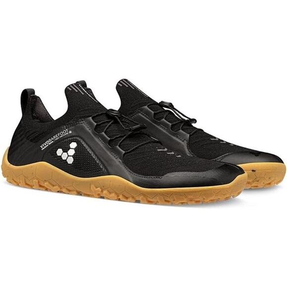 NWOT VIVOBAREFOOT Primus Trail Knit FG Obsidian Size 44 (US 11 Men's) - Picture 1 of 8